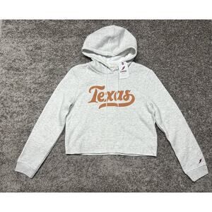 Texas Longhorns Women’s Medium Cropped Sweatshirt Hoodie League 91